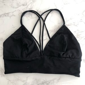 Free to be long line bra “pushing limits” bra